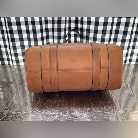 Coach Hampton Leather Carryall Tote in British Tan 2005 - Picture 4 of 9